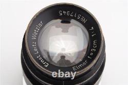 Leitz Leica M39 Elmar 4/9cm Black/Chrome W. Keeper #517945 (1705170254)