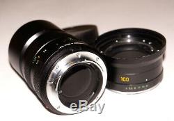 Leitz Leica Macro-Elmar-R 100 mm F4 14/100 3-Cam 3 CAM Made in Germany