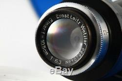 Leitz Leica Mountain Elmar 10.5cm F6.3 LTM39 Exc+++ From Japan#1079