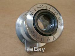 Leitz Leica Nickel 50mm 13.5 Elmar Lens 1932