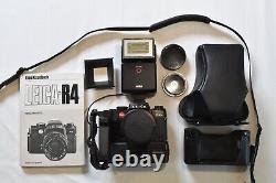 Leitz Leica R4 Slr 35mm Complete Kit Vario-elmar-r 5/35-70 MM Lens