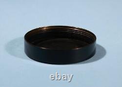 Leitz Leica Rear Lens Cap 39mm Black Paint Genuine Summicron Summar Elmar etc