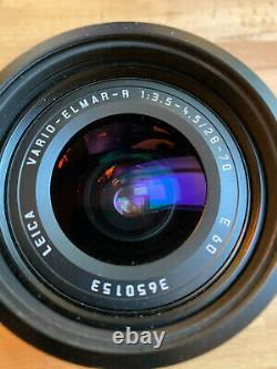 Leitz / Leica Vario Elmar R 28-70 mm Objektiv E60 gebraucht mit OVP
