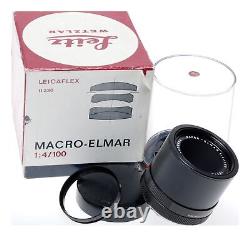 Leitz Leicaflex Macro-Elmar 14/100mm Bellows Lens 11230