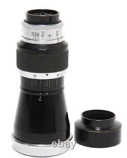 @ Leitz Mount Elmar 6.3/10.5 cm Black/Chrome for Leica Screw Mount