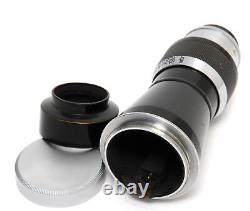 Leitz Mount Elmar 6.3/10.5cm black/chrome for Leica Screw Mount