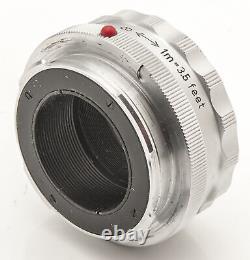 Leitz Ouago Focusing Adapter for Leica Elmar 90mm Lens Head On Visoflex