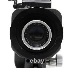 Leitz Visoflex II with Bellows and Elmar 14/90mm lens for Leica M