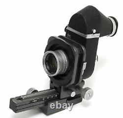 Leitz Visoflex II with Bellows and Elmar 14/90mm lens for Leica M