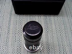 Leitz Wetzlar-Berg Elmar-M39 Black Paint 6.3/10.5cm 1a Collectible RARE