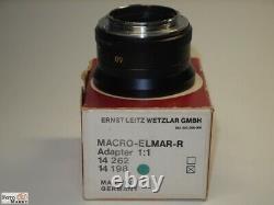 Leitz Wetzlar Germany Macro-Elmar-R Adapter 11 for 60 MM Lens (14198)