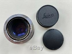 Leitz Wetzlar Leica Elmar-C. M-Mount 90mm f4 Lens. Beautiful. Both Caps