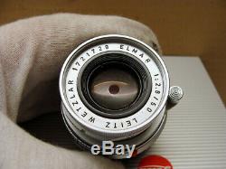 Leitz Wetzlar Leica Elmar-M 12.8/50mm bewährtes M-mount Lens TOP