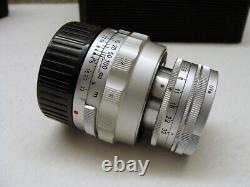 Leitz Wetzlar Leica Elmar-M 14/90mm fat collapsible Lens Germany TOP