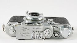 Leitz Wetzlar Leica IIIc 35mm Kamera mit Elmar 5cm F3.5 Lens & Leitz Leica-Meter