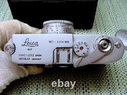 Leitz Wetzlar Leica M2 Lens Kit Elmar-M 12.8/50 mm good condition RARE