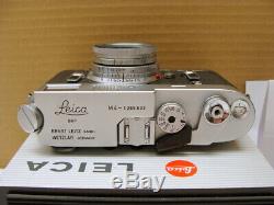 Leitz Wetzlar Leica M4 Kit Elmar- M 12.8/50mm Lens Service 2020 RAR