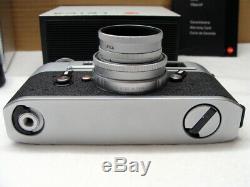 Leitz Wetzlar Leica M5 silber Kit Elmar- M 2.8/50mm E39 Lens box TOP