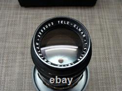 Leitz Wetzlar Leica Tele Elmar-M 14/135mm black 1a Sammlerstück TOP