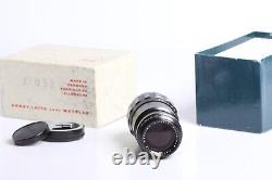 Leitz Wetzlar Leica Tele-Elmar-M 4/135 BLACK Germany Lens 135mm 4.0