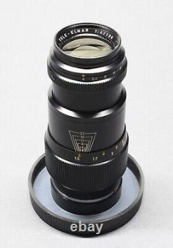 Leitz Wetzlar Tele-Elmar 135mm f/4 Leica M Mount Lens + 12575 Hood