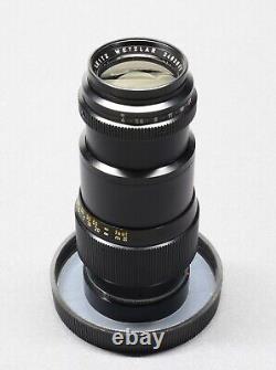 Leitz Wetzlar Tele-Elmar 135mm f/4 Leica M Mount Lens + 12575 Hood