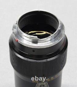 Leitz Wetzlar Tele-Elmar 135mm f/4 Leica M Mount Lens + 12575 Hood