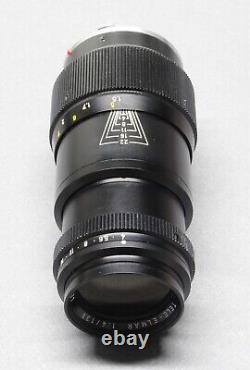 Leitz Wetzlar Tele-Elmar 135mm f/4 Leica M Mount Lens + 12575 Hood