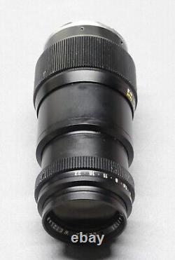 Leitz Wetzlar Tele-Elmar 135mm f/4 Leica M Mount Lens + 12575 Hood