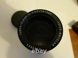 Leitz Wetzlar Vario-Elmar-R 75-200 f4.5 Triple Cam lens