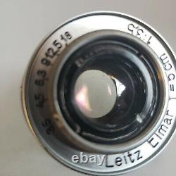 Lens Elmar Leitz 3.5/50 mm M39 LEICA Zeiss/Limited Edition