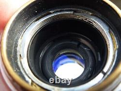 Lens INDUSTAR-50 collapsible f3.5/50 Soviet ELMAR Copy RF Leica Zorki M39