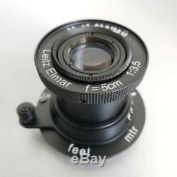 Lens LEICA Zeiss Leitz Elmar 3.5/50mm RF M39/ Limited Edition