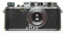 Luftwaffen-Eigentum Fl. No380798 rare Leica IIIb Leitz Elmar f=5cm 13.5 lens
