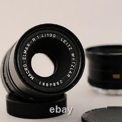 MACRO-ELMAR-R 14/100 Leica 3cam 11232 Lens LEITZ WETZLAR