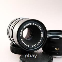 MACRO-ELMAR-R 14/100 Leica 3cam 11232 Lens LEITZ WETZLAR