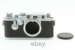 MINT Case? Leica LEITZ IIIf Red Dial Self Timer Elmar 50mm F3.5 Lens From JAPAN