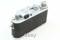 MINT Case? Leica LEITZ IIIf Red Dial Self Timer Elmar 50mm F3.5 Lens From JAPAN
