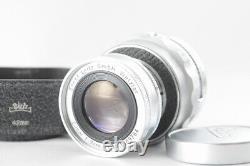 MINT LEITZ Leica Elmar M 9cm f4.0 Ver. I V1/ Collapsible Silver From JAPAN 95