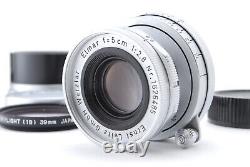 MINT Leica Leitz Wetzlar Elmar 50mm f/2.8 LTM L39 Collapsible Lens From JAPAN