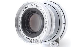 MINT Leica Leitz Wetzlar Elmar 50mm f/2.8 LTM L39 Collapsible Lens From JAPAN