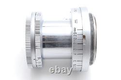 MINT Leica Leitz Wetzlar Elmar 50mm f/2.8 LTM L39 Collapsible Lens From JAPAN