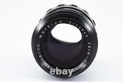 MINT Leica Leitz Wetzlar Tele-Elmar M 135mm f/4 Lens From JAPAN