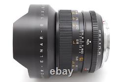 MINT Leitz Super Elmar R 15mm f/3.5 3-Cam Lens For Leica R Mount From JAPAN