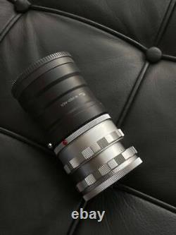 Magic Lens Leica Leitz Canada Elmar 65Mm F3.5 Macro M-Mount Sony Camera
