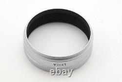 Mint Leica Leitz 12549 lens hood shade for ELMAR-M 50mm F2.8 Silver #0602