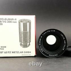 Mint & boxed VARIO-ELMAR-R 75-200 mm F/4.5 LEICA LEITZ WETZLAR 11226 Objektiv