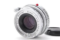 N MINT Leica Leitz Elmar M 5cm 50mm F/2.8 E39 Lens For Leica Mount From JAPAN