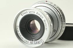 NEAR MINT LEICA Leitz Elmar 5cm 50mm F/3.5 L39 Screw Mount Lens From JAPAN