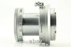 NEAR MINT LEICA Leitz Elmar 5cm 50mm F/3.5 L39 Screw Mount Lens From JAPAN